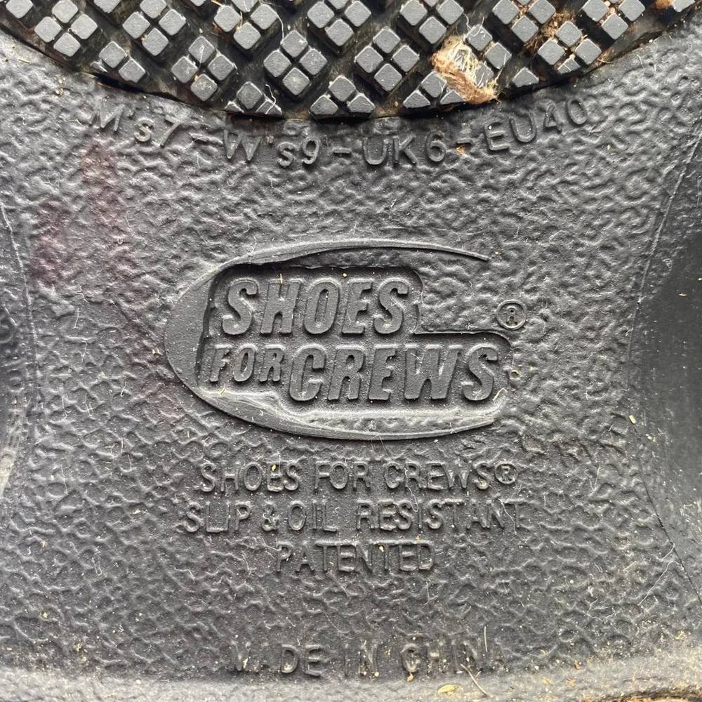 Shoes For Crews gardening hospital mud